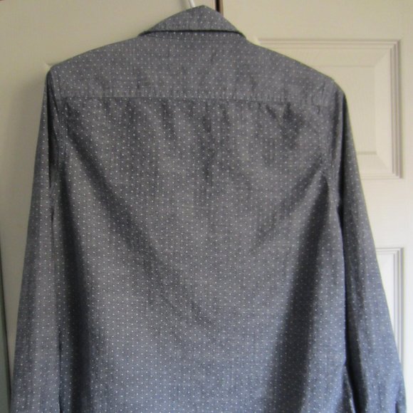 Banana Republic Denim Chambray Dress Shirt - Picture 2 of 5